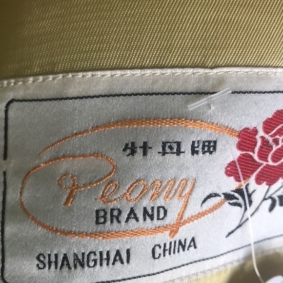 Peony Brand Shanghai China Vintage Silk Kimono 34 - Picture 10 of 11